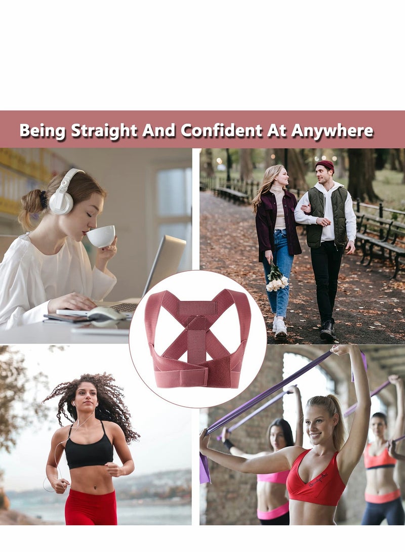 Adjustable Posture Corrector for Men & Women - Improve Back Alignment & Comfort - Ideal for Office & Home Use - Image 3