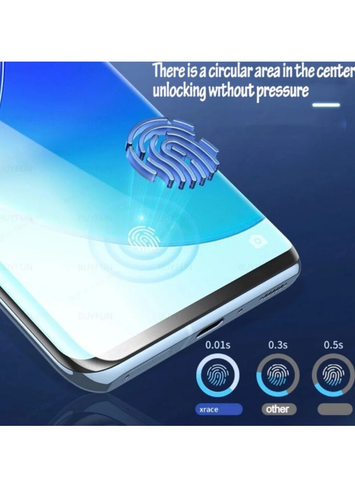 Generic - 2 In 1Tempered Glass and Camera Lens Protector for Honor X9B, HD Clear 9H Hardness [Case Friendly] Film Bubble Free - Image 1