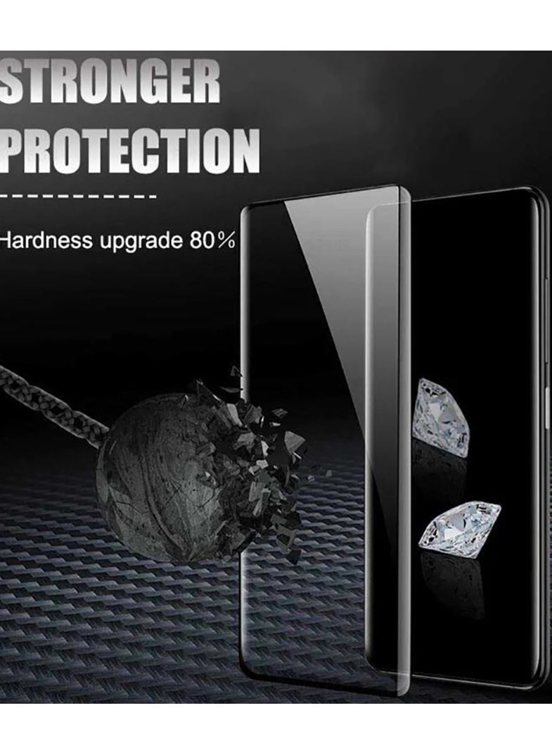 Generic - 2 In 1Tempered Glass and Camera Lens Protector for Honor X9B, HD Clear 9H Hardness [Case Friendly] Film Bubble Free - Image 1