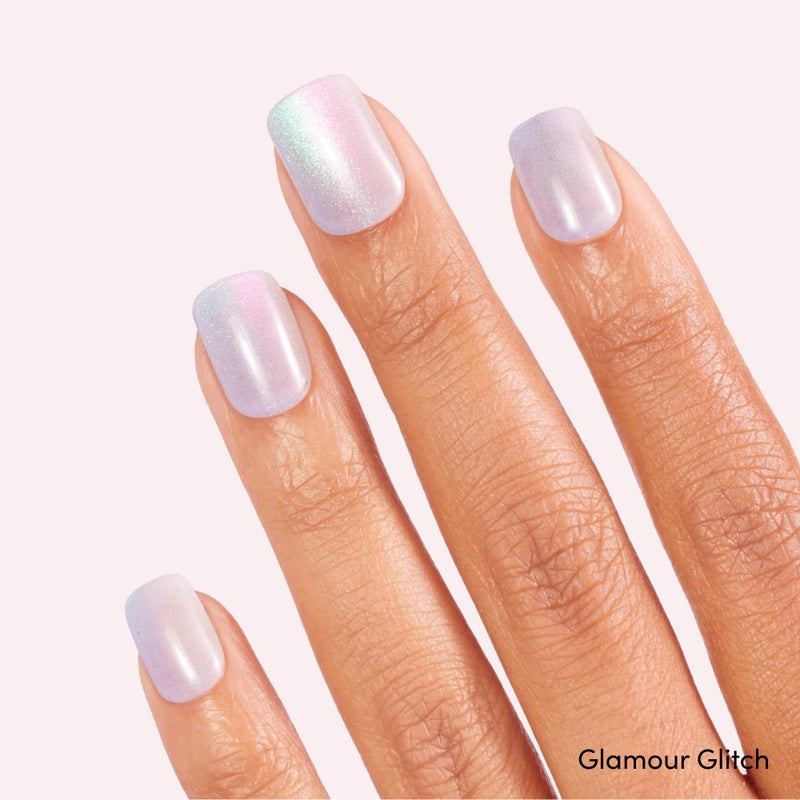 Dashing Diva Magic Press Premium Nail Bundle - Intergalactic Collection - Square Shape Press On Nails - Glamour Glitch & Earth to Diva - Long Lasting Gel - Lasts Up to 7 Days - 2 Sets - Image 2