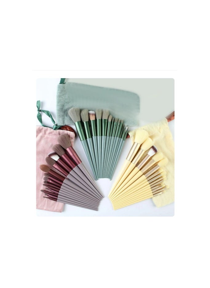 Fix 13-Piece Professional Makeup Brush Set Multicolor  - Image 3