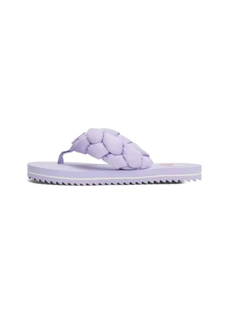 تومي جينز Braided Thong Beach Sandals