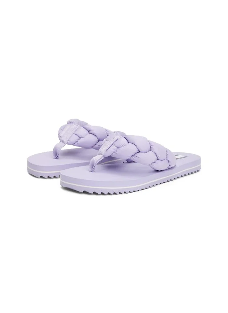 TOMMY JEANS Braided Thong Beach Sandals