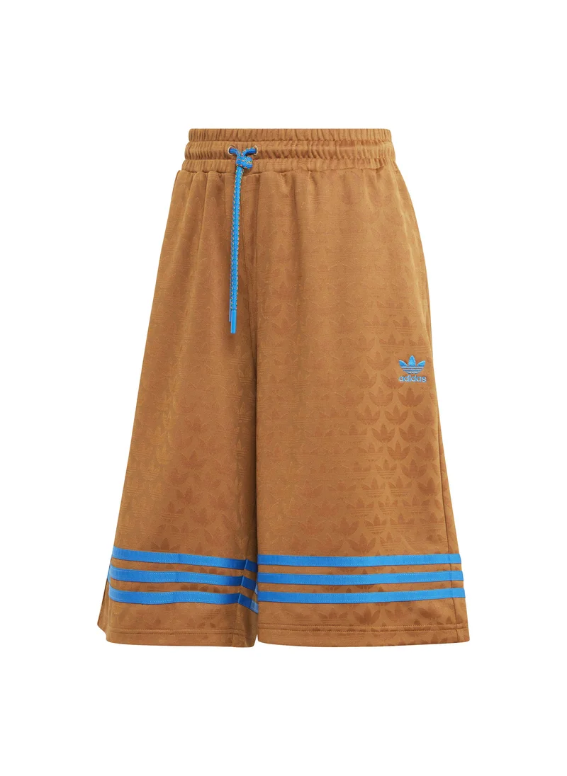 اديداس adidas BB MONO SHORTS Brown Originals Women PANTS