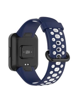 TenTech Soft Silicone Sports Band for Xiaomi Watch 2 Lite / Redmi 2 Lite / Poco / Redmi 2 / Horloge 2 Smart Watch – Blue&White - pzsku/ZEC2A874D60DC269F7F26Z/45/_/1722690220/c81111d7-2796-4483-9d6d-5649f24ee749