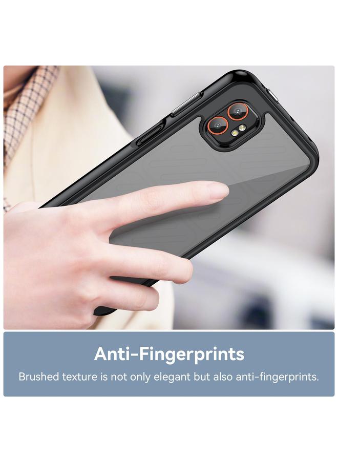 اس-توب جراب لهاتف Samsung Galaxy Xcover 7 Pro من سلسلة ملونة من الأكريليك الهجين المصنوع من مادة TPU - Image 5