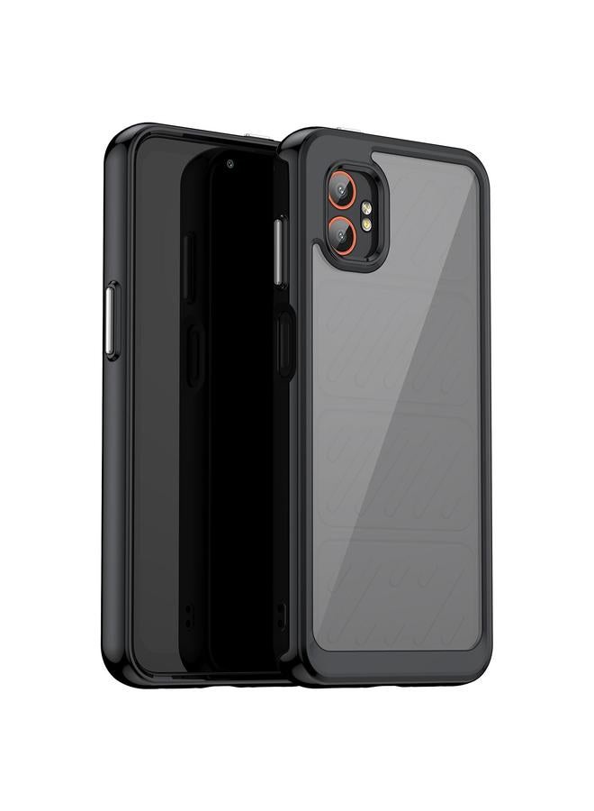اس-توب جراب لهاتف Samsung Galaxy Xcover 7 Pro من سلسلة ملونة من الأكريليك الهجين المصنوع من مادة TPU - Image 1