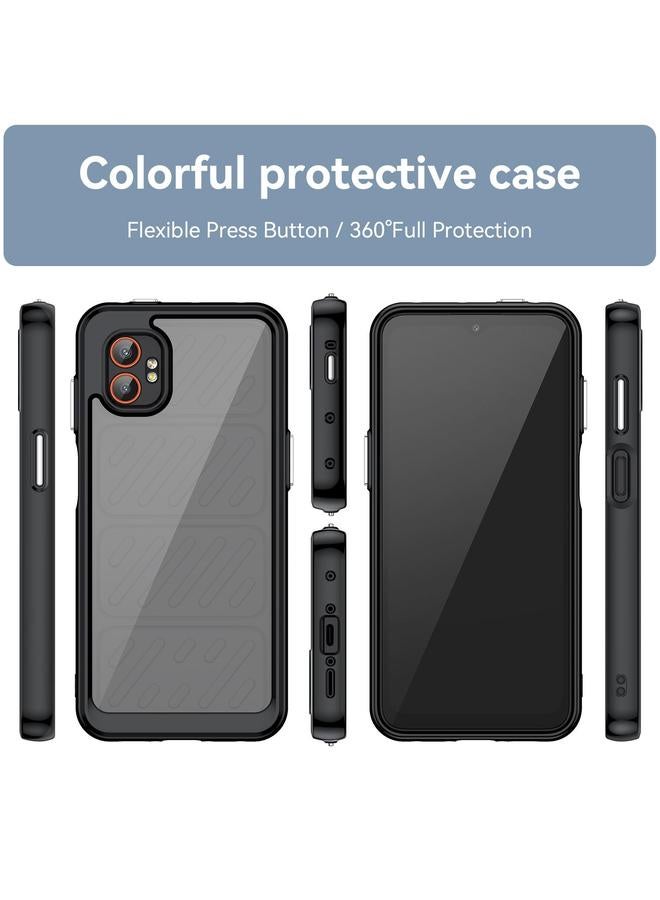 اس-توب جراب لهاتف Samsung Galaxy Xcover 7 Pro من سلسلة ملونة من الأكريليك الهجين المصنوع من مادة TPU - Image 2