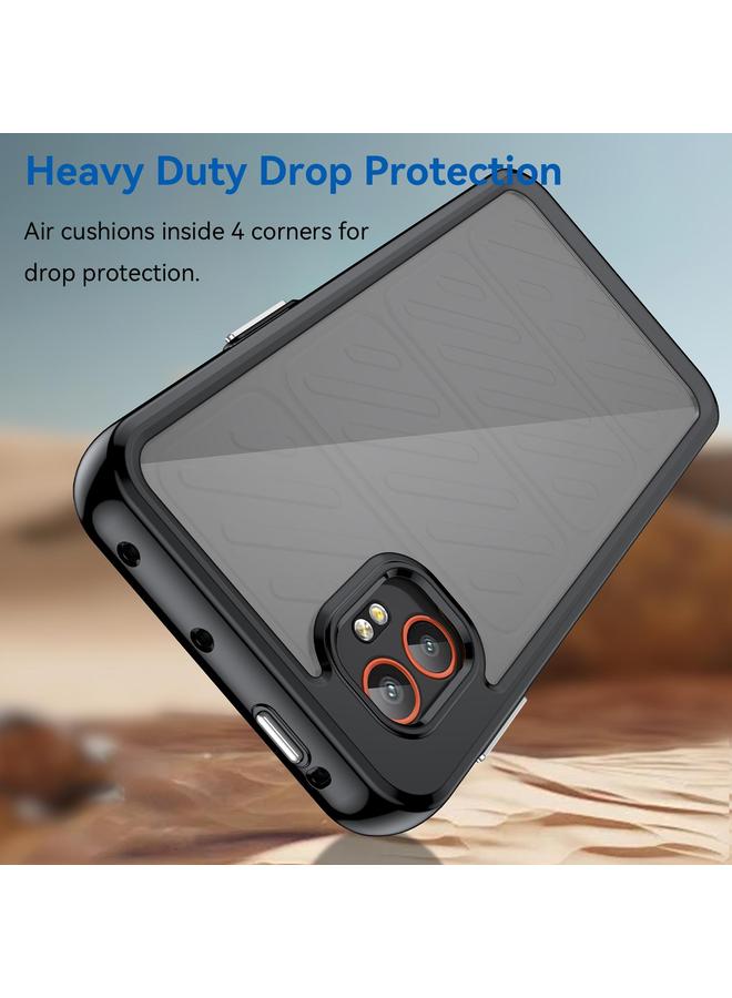 اس-توب جراب لهاتف Samsung Galaxy Xcover 7 Pro من سلسلة ملونة من الأكريليك الهجين المصنوع من مادة TPU - Image 3