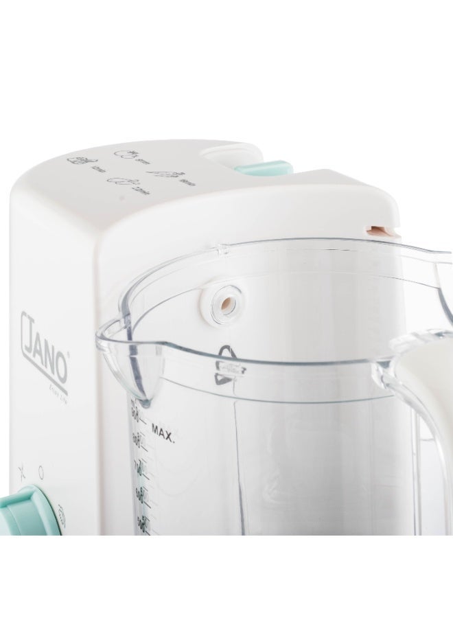 جانو محضر طعام كهربائية بالبخار مع طحن من جانو 400 واط لتحضير طعام الأطفال - Image 4