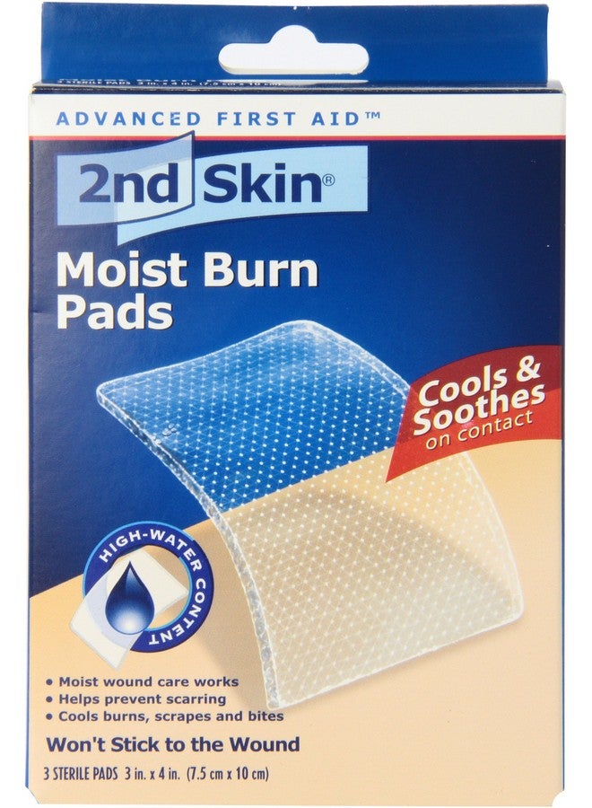 Spenco 2nd Skin Moist Burn Pads, Large (3 x 4 Inches), 3-Count - Image 1