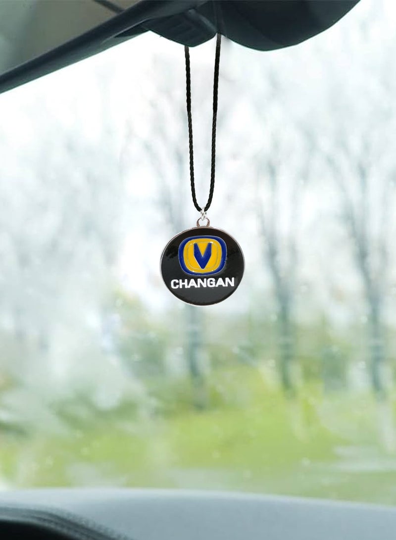 Changan Car Pendant Mirror Hanging Pendant Metal Mini Car Decoration Chain 1 Pcs - Image 1