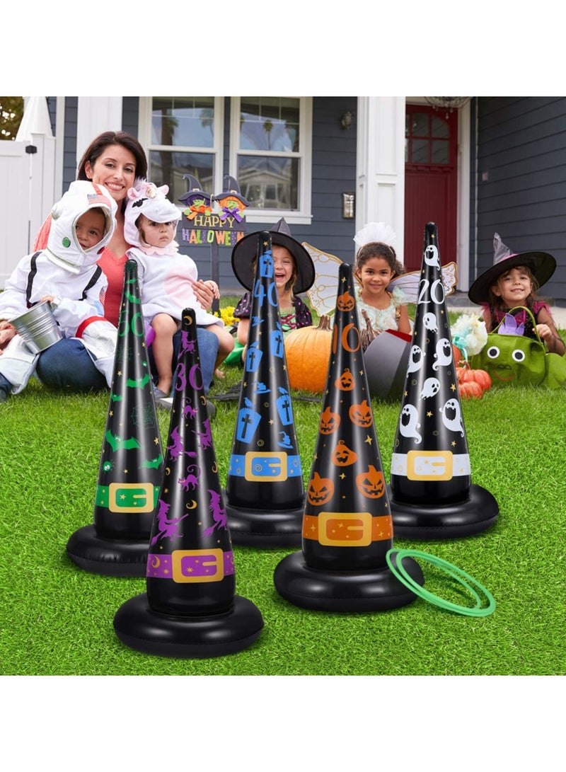 MissTiara Inflatable Hat Ring Toss Game Set - Image 4