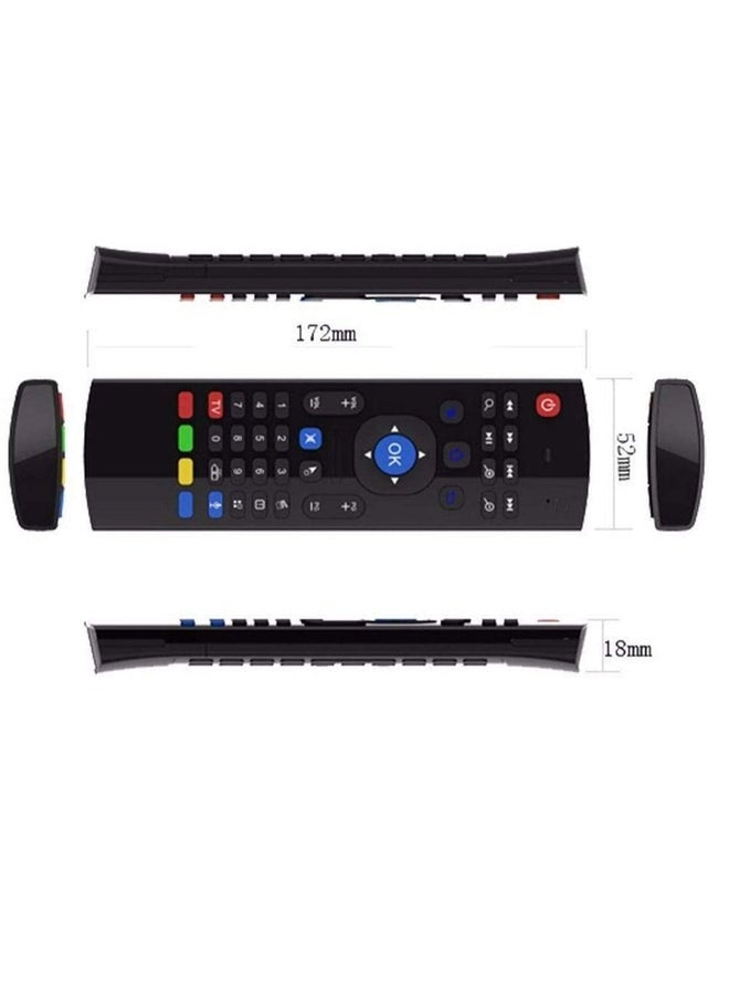 MX3-M 2.4G Wireless Keyboard Mouse Wireless Remote Control with Build In Mic for Android TV Box