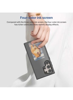 General Compatible with Samsung Galaxy S24 Ultra 5G 4-color DIY ink screen NFC phone case, smart NFC transmission, customize your phone anytime, anywhere  - Image 5