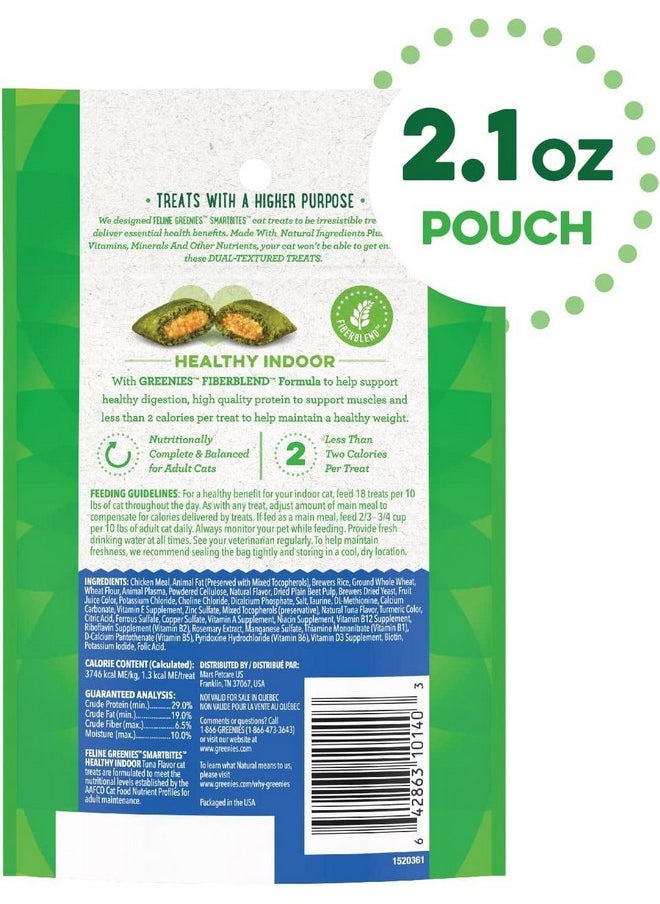 Greenies - Greenies Smartbite Hairball Tuna Cat Treat - Image 1