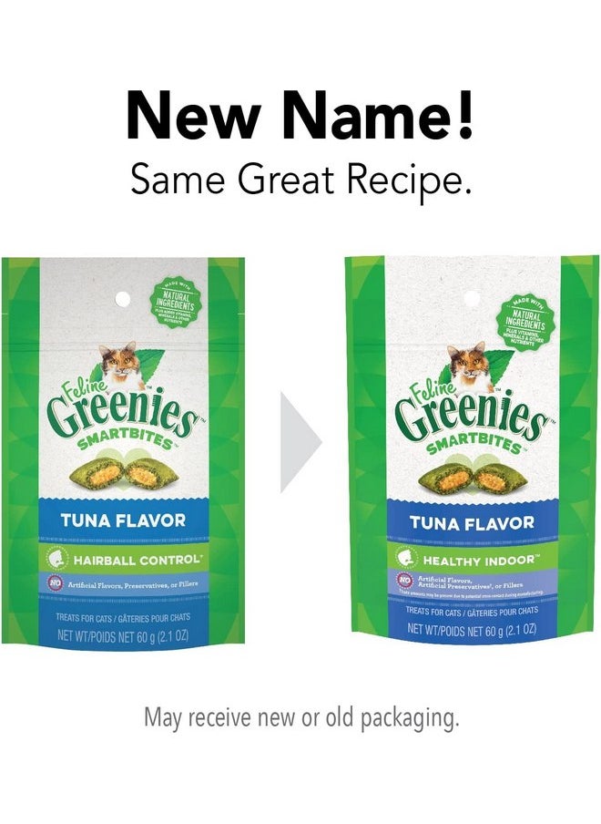Greenies - Greenies Smartbite Hairball Tuna Cat Treat - Image 1