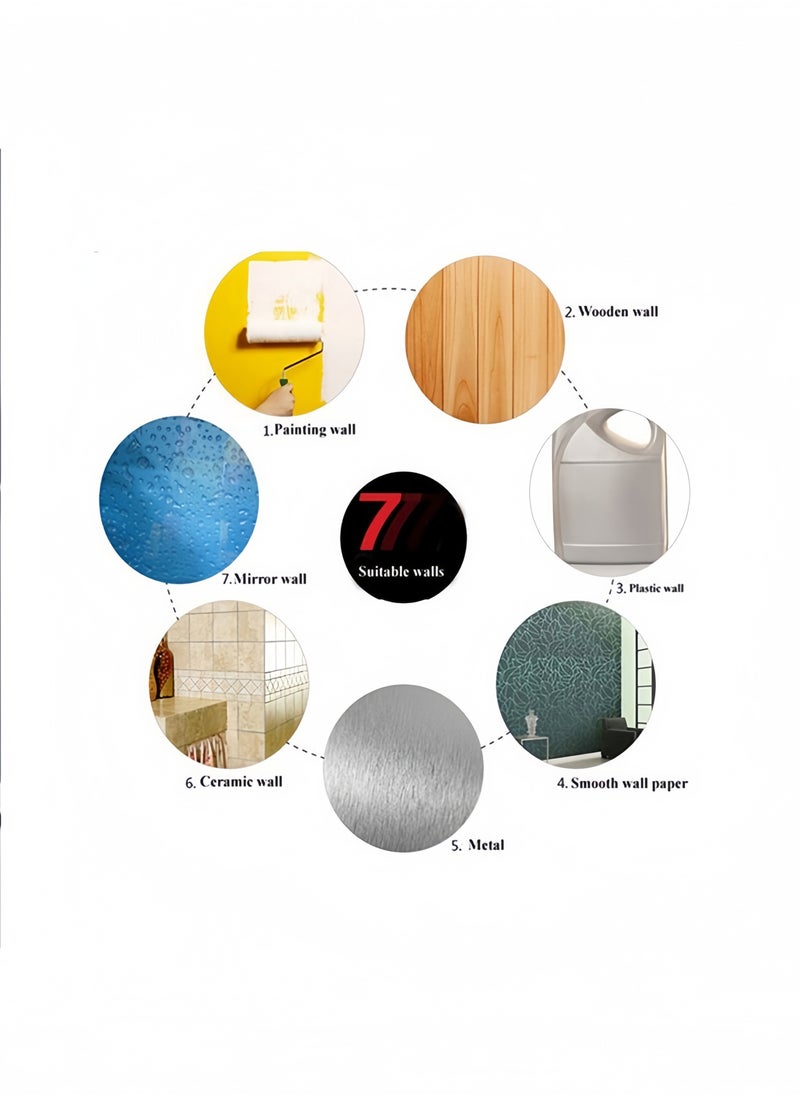 Modern 3D Digital Wall Clock,Large Luminous Display, Silent Operation, Perfect For Living Room & Bedroom (The Luminous Style Only Emits Light In Dark Environments)