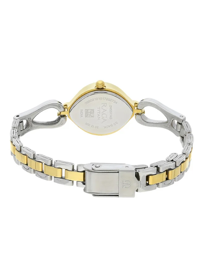 TITAN Stainless Steel Analog Wrist Watch 2455BM01