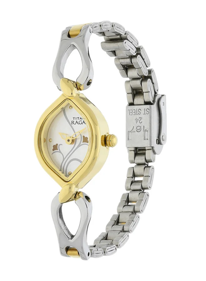 TITAN Stainless Steel Analog Wrist Watch 2455BM01