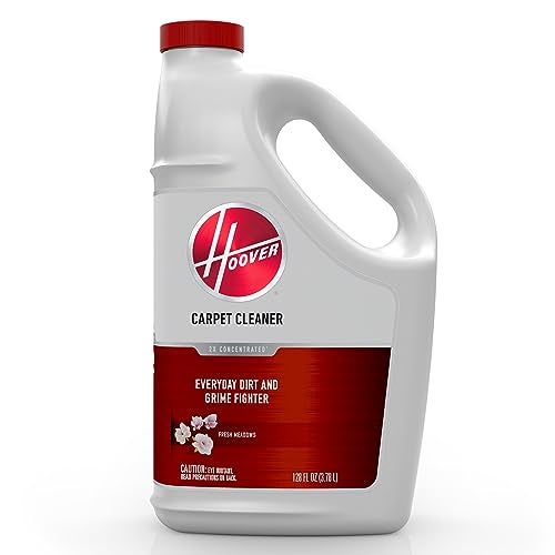 Hoover Renewal Deep Cleaning Carpet Shampoo, Concentrated Machine Cleaner Solution, 128oz Formula, AH30932, White - Image 1