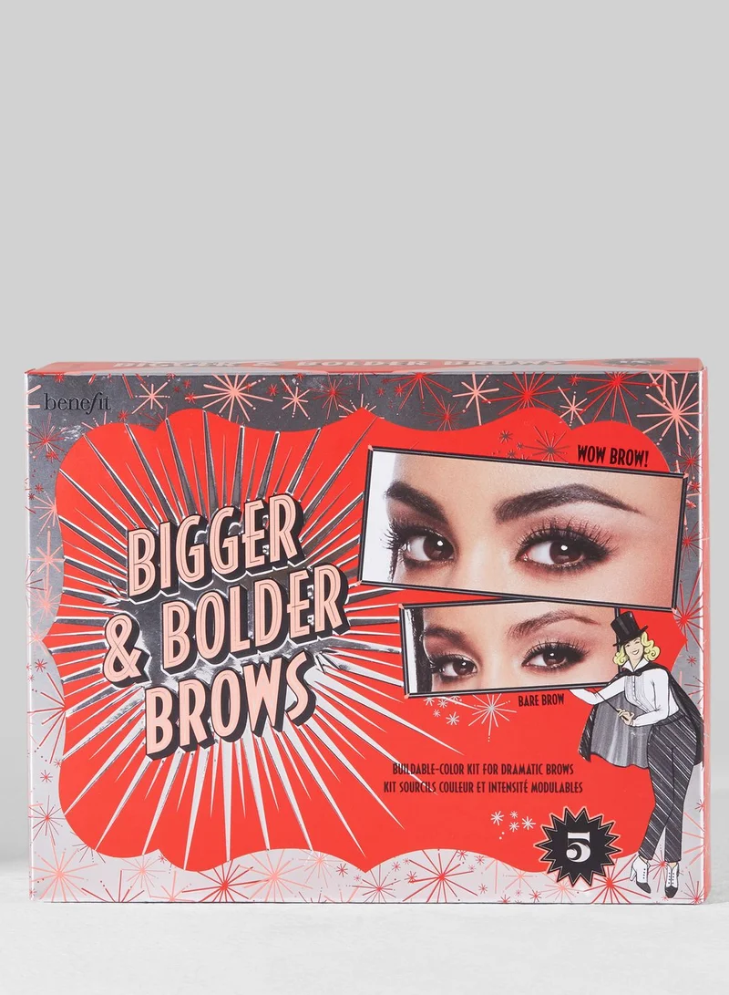 Benefit Cosmetics Bigger & Bolder Brows 05 Deep BZ BM KIT