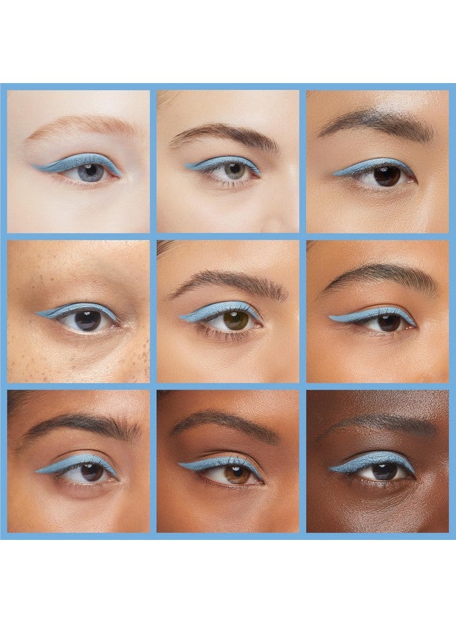 Colourpop PRANCE Matte Creme Gel Eyeliner Retractable Pencil (Light Periwinkle Blue), 0.2g (0.007 Ounce) - Image 2