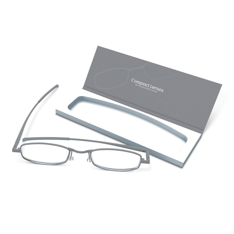 Compact Lenses Flat FoldingReading Glasses Storm 25