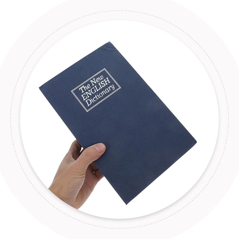 Kisangel كتاب آمن واقعي للتحويل مع قفل مركب للنقود والمقتنيات الثمينة مخزن خفي - Image 4