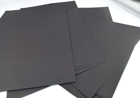 KRASHTIC A4 Size Black Paper Sheets For Drawing Sketching Painting Work Set of 20 Sheets 120 GSM extra Dark