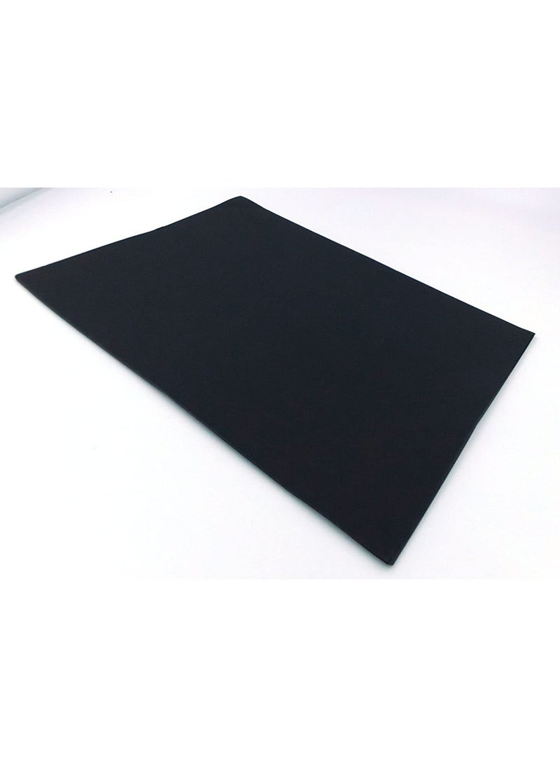 KRASHTIC KRASHTIC A4 Size Black Paper Sheets For Drawing Sketching Painting Work Set of 20 Sheets 120 GSM extra Dark  - Image 4