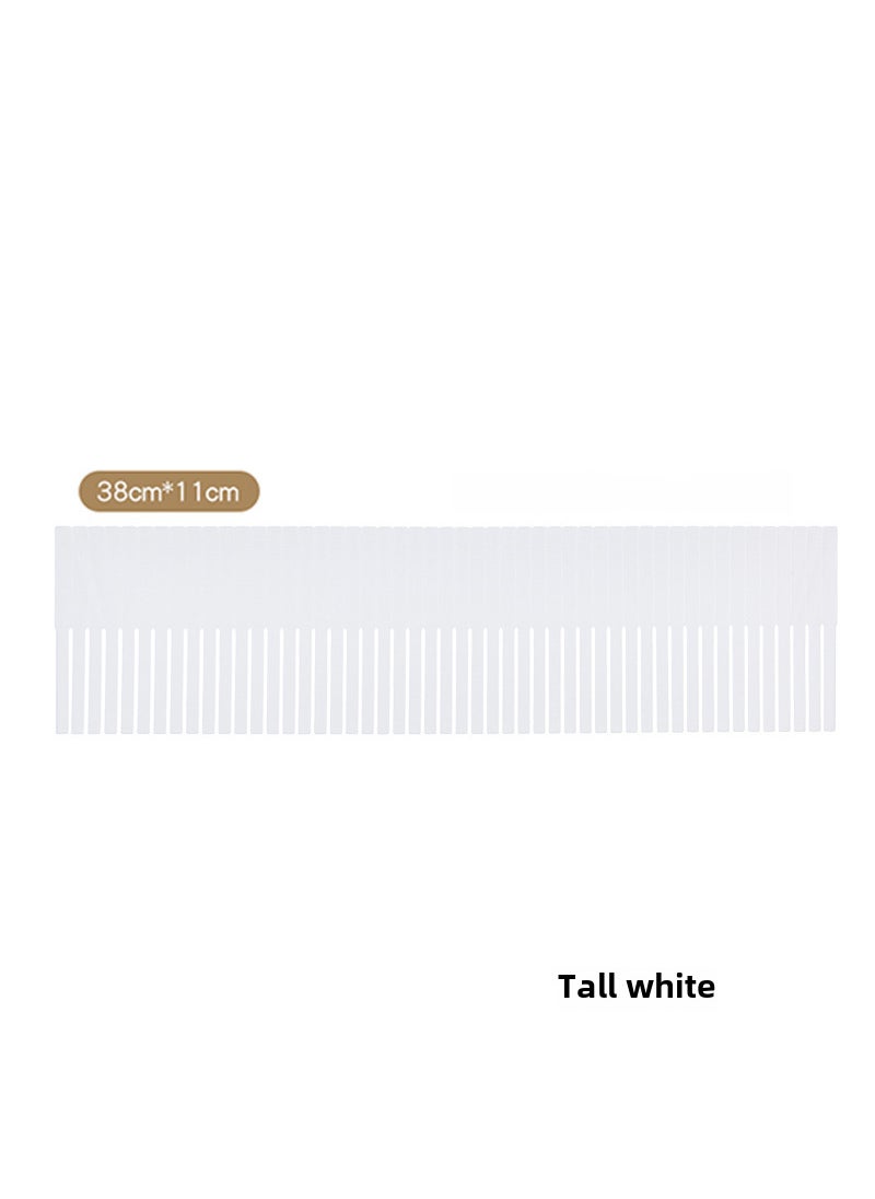 Generic Home Drawer Divider Customizable Organizer High White 