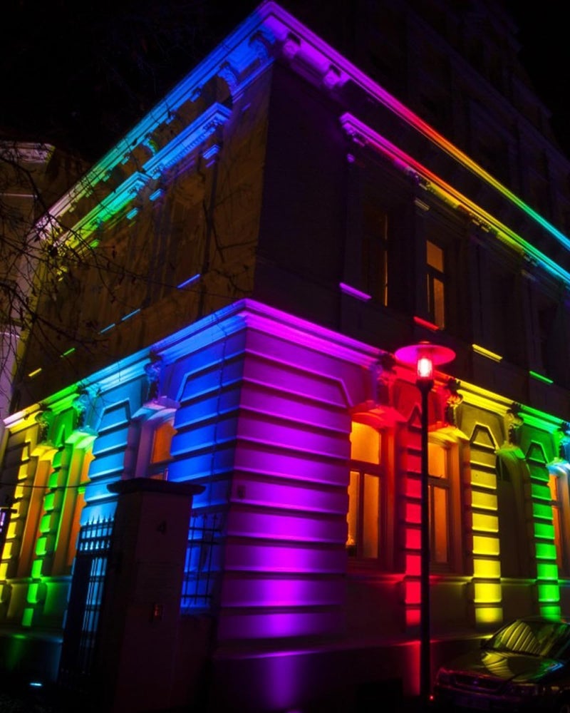 Noobibaba مصابيح LED MR16 القابلة لتغيير الألوان من Noobibaba، مصابيح LED MR16 4W 12V قاعدة GU5.3 ثنائية الدبوس، بقعة MR16 القابلة لتغيير الألوان RGB، أبيض دافئ + 15 لون متعدد للاستخدام في إضاءة المناظر الطبيعية (3 مصابيح مع جهاز تحكم عن بعد) - Image 4