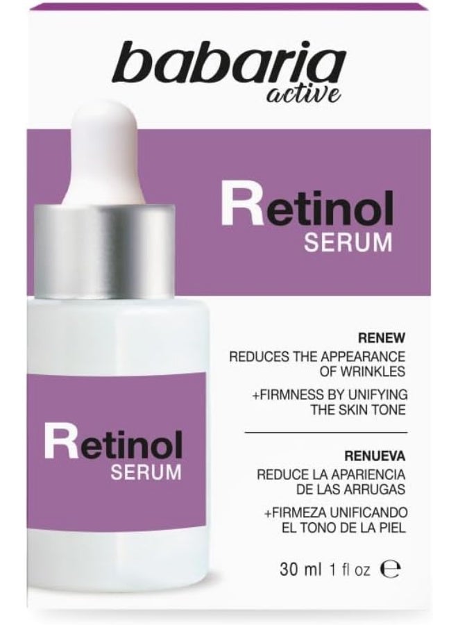 Retinol Face Serum, 1 oz - Facial Moisturizer for Skin Care - Anti Aging Serum to Reduce Appearance of Wrinkles - Improves Firmness and Elasticity - Light, Fast-Absorbing, Vegan Formula