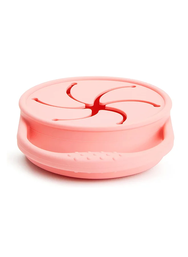 مونشكين C'est Silicone Snack Catcher With Lid, 6 Months +