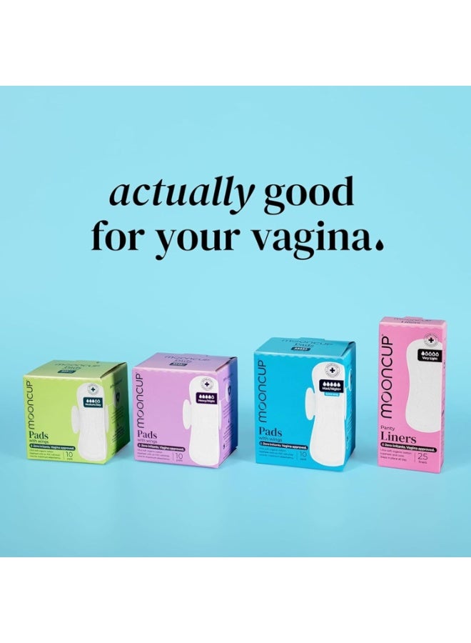 Mooncup Very Light Flow Ultra Soft Organic Cotton Panty Liners 25 Liners - Image 4