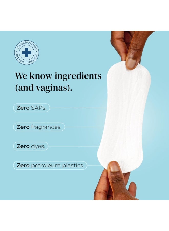 Mooncup Very Light Flow Ultra Soft Organic Cotton Panty Liners 25 Liners - Image 3