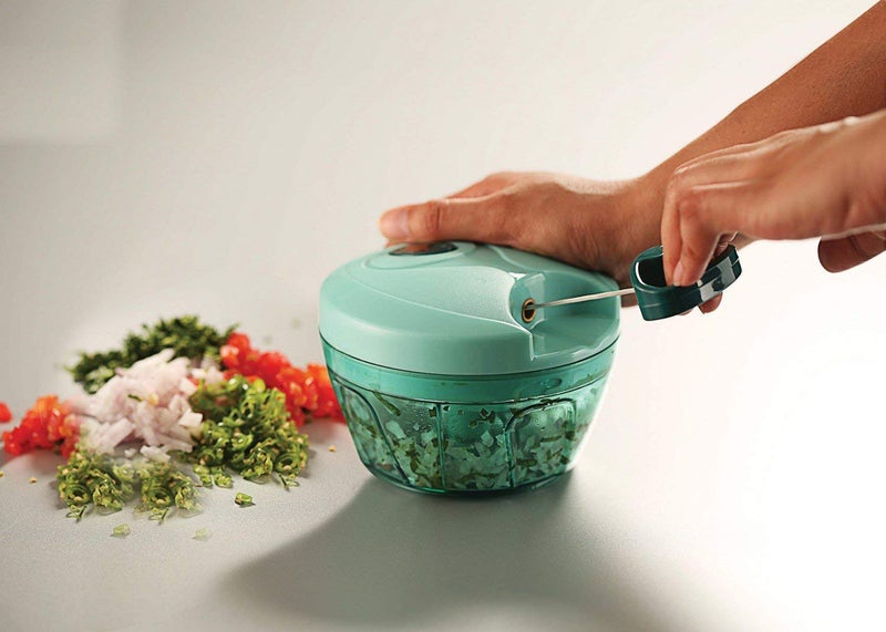 GJSHOP Handy Mini Chopper with 3 Blades Pack of Two - Image 4