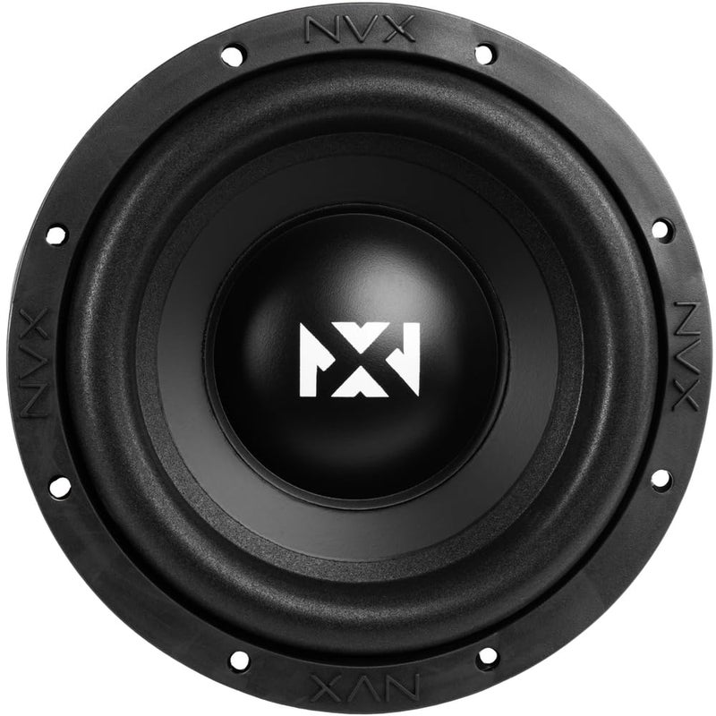 NVX ESW84 400W Peak (200W RMS) E-Series 8" Single 4-Ohm Car Subwoofer - Image 2