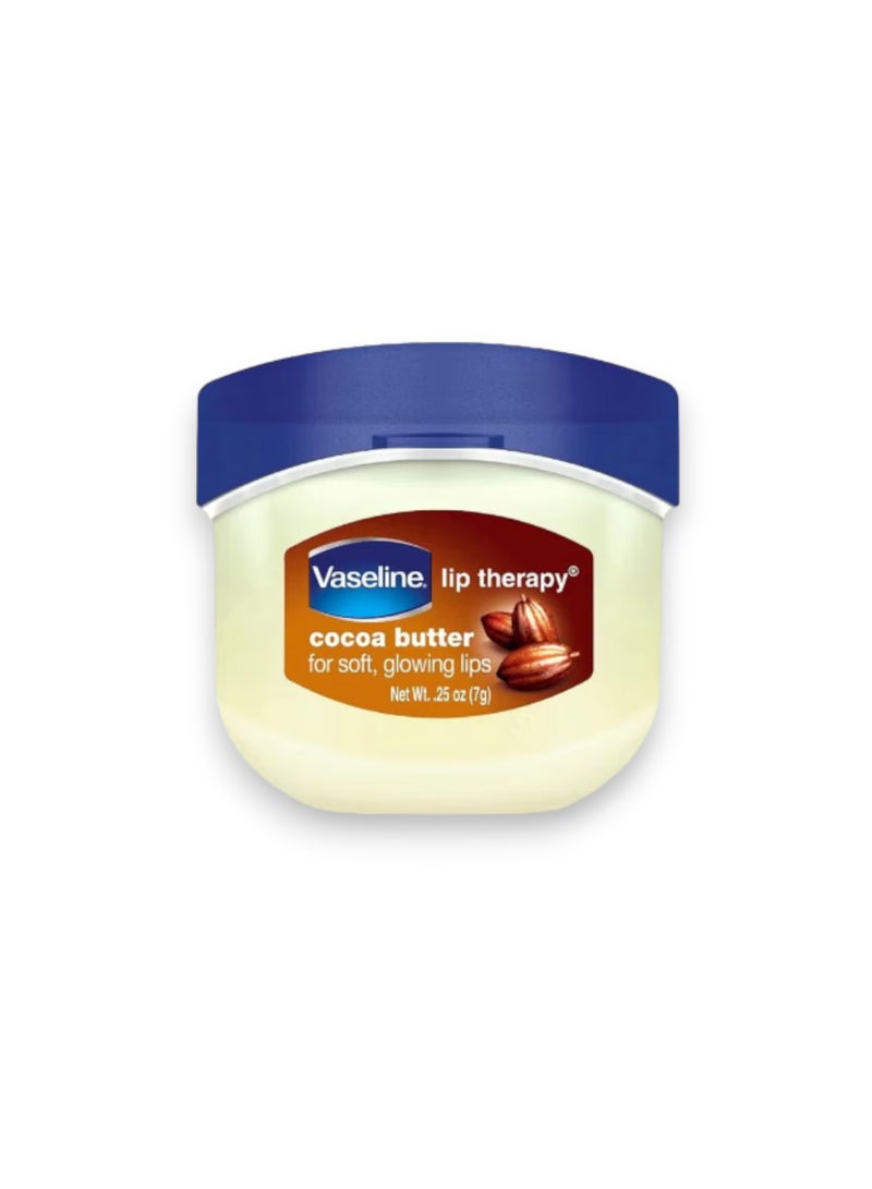 Vaseline Lip Therapy Lip Balm, Cocoa Butter ,7gm