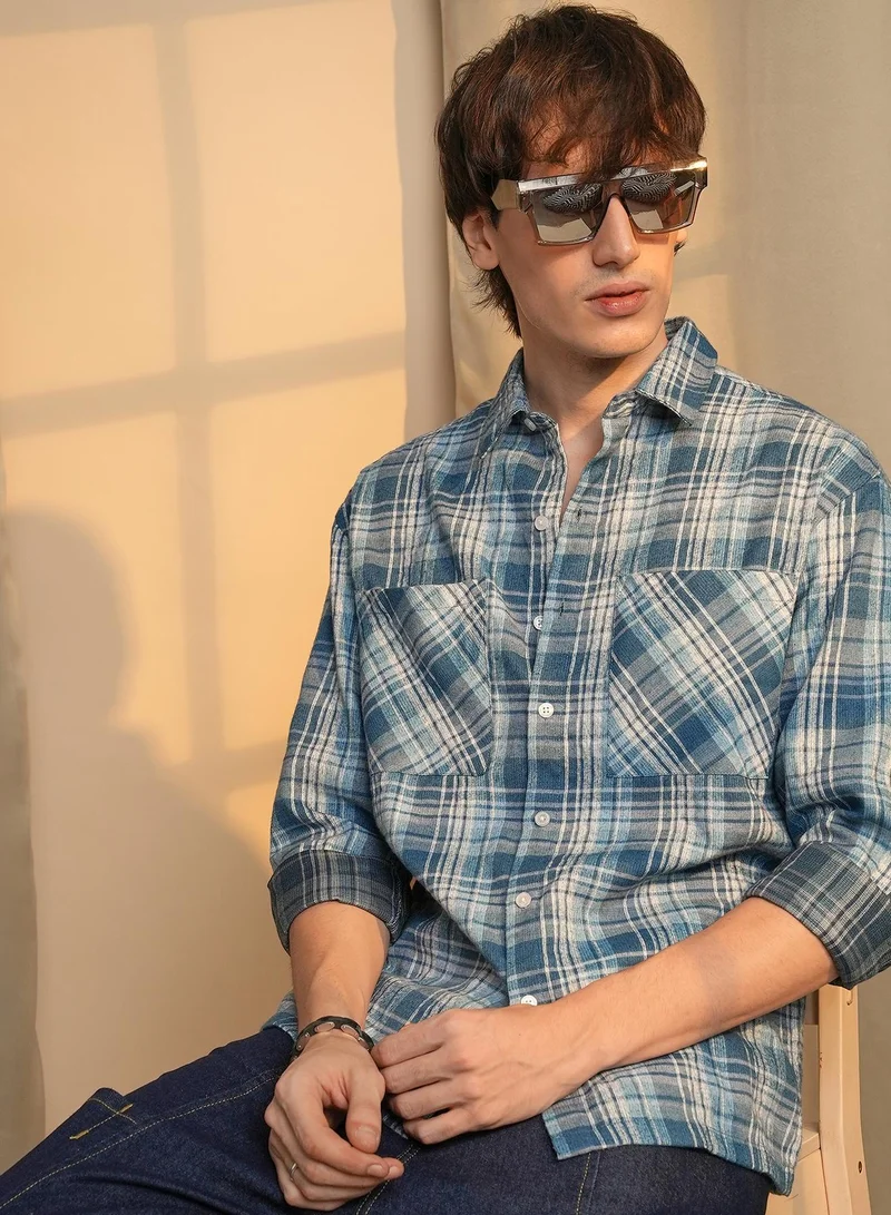 كامبوس سوترا قميص منقوش الترتان