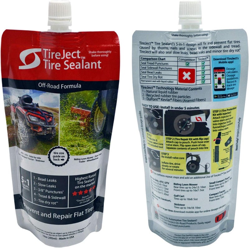TireJect Off-Road Tire Sealant Kit - 5-in-1 Sealing - Fix and Prevent Flat Tires (20oz) - Image 2