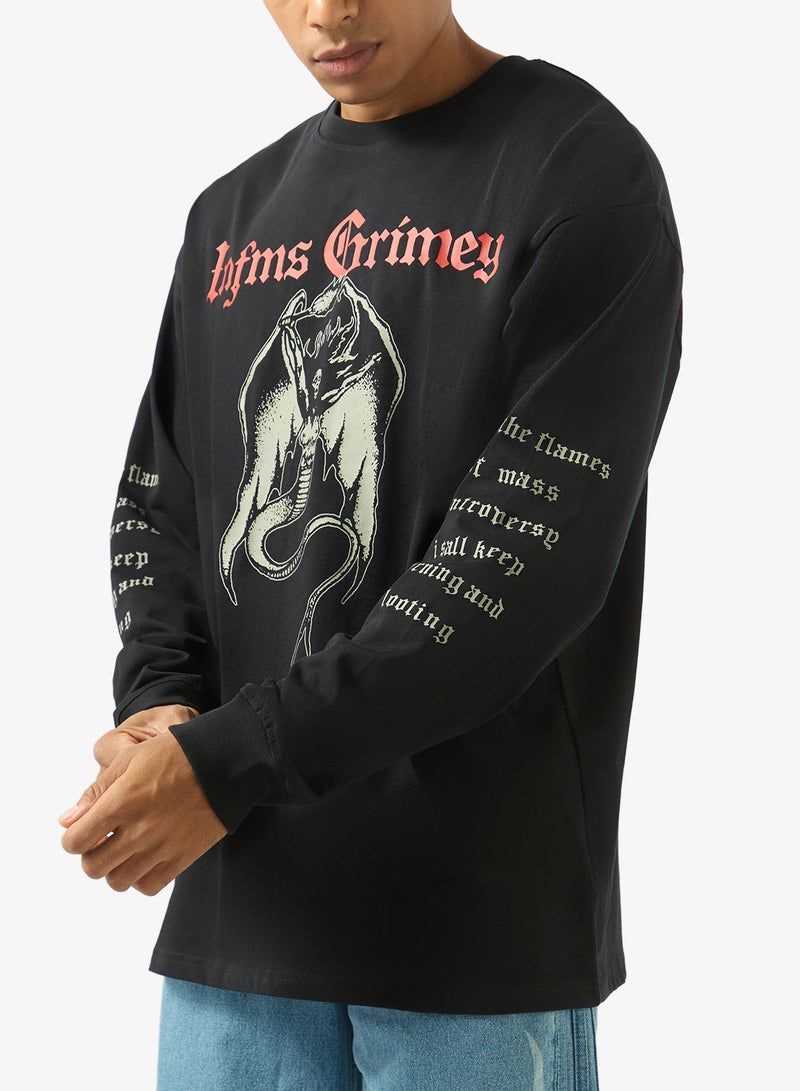 Grimey Chief Watcher Long Sleeve T-Shirt - Image 3