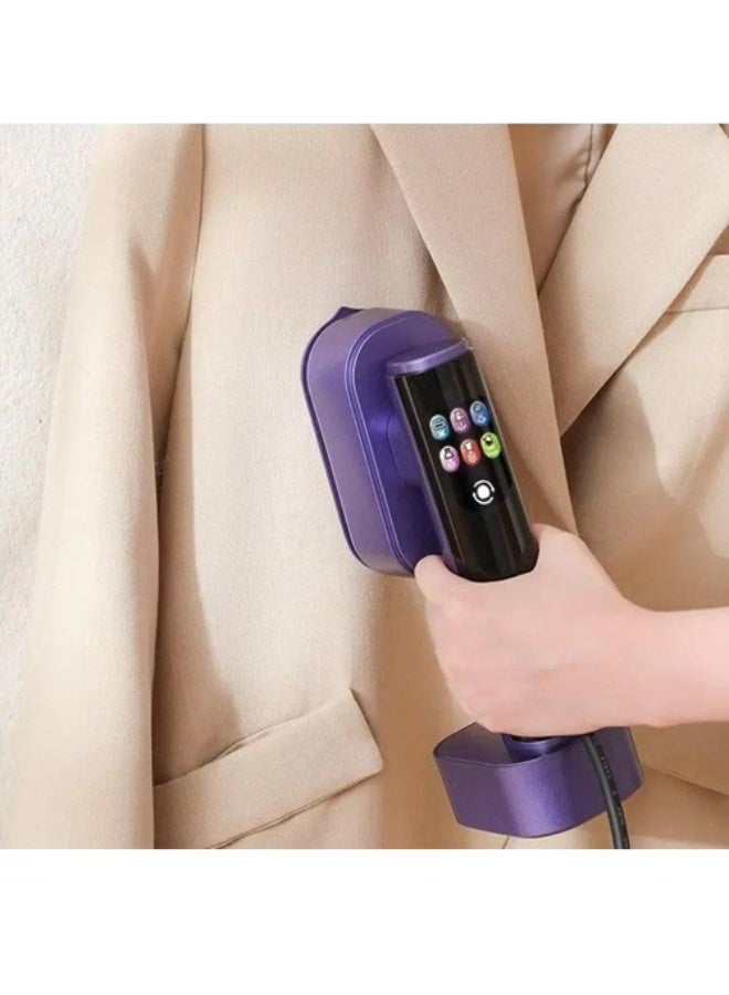 Dsp Model 1384, 12-month warranty, steam iron with LED display and 4 steam levels, 1300 watts - Image 1