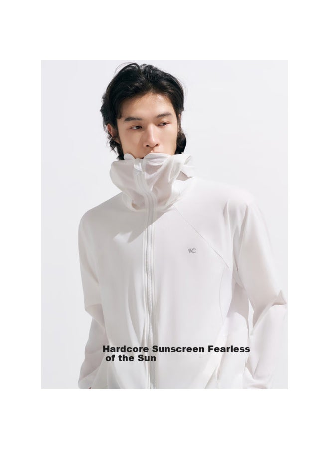 Vvc Men'S Summer Ice Silk Sun Protection Clothing Uv Protection Outdoor Breathable Lightweight Sunscreen Jacket Galaxy Grey Xl - Image 4