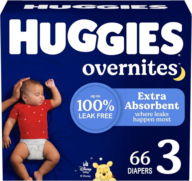 HUGGIES حفاضات هجيز أفرنايتس الليلية للأطفال حجم 3 - Image 1