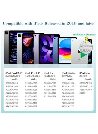 iPad Pencil 9th&10th Generation, 10 Mins Fast Charge Stylus Pen for Apple Pencil 1st/2nd iPad 6/7/8/9/10, iPad Pro 11" and 12.9", iPad Air 3/4/5, iPad Mini 5/6 with Palm Rejection, Tilt Sensitivity - view 4