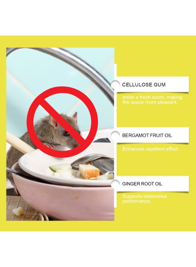 MOONSPRY Rodent & Mice Repellent Balls | 4 Pack Natural Herbal Essential Oil Mouse Repellent for Kitchen, Warehouse & Office – Pet & Kid Safe - Image 2