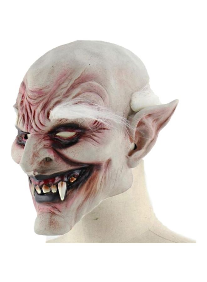 GObuy Vampire Mask Comfortable, Durable Sturdy Material White Color 5x12x5cm - Image 2