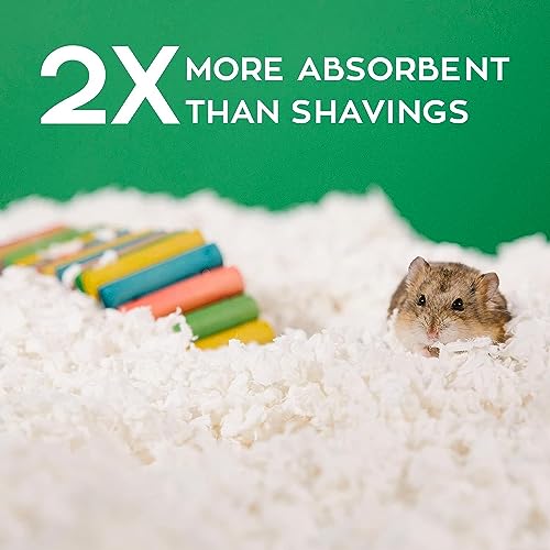 carefresh 99% Dust-Free White Natural Paper Small Pet Bedding with Odor Control, 23 L - Image 5